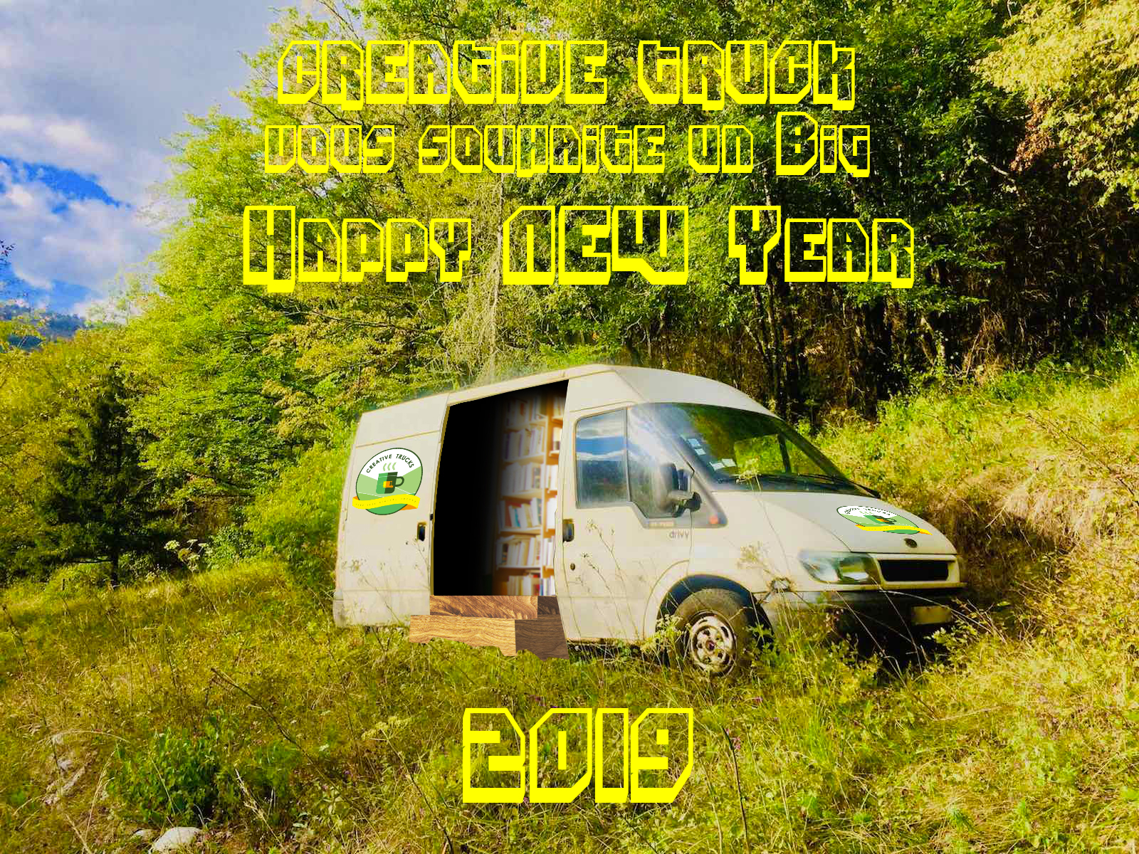 Creative Truck vous souhaite un Big Happy New Year 2019